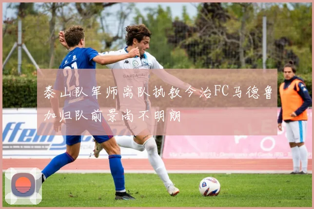 泰山队军师离队执教今治FC马德鲁加归队前景尚不明朗