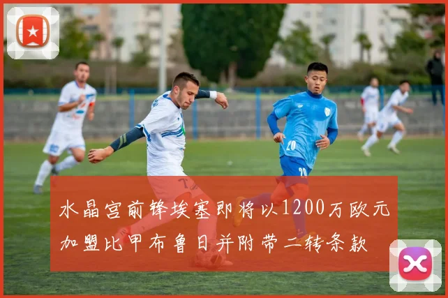 水晶宫前锋埃塞即将以1200万欧元加盟比甲布鲁日并附带二转条款